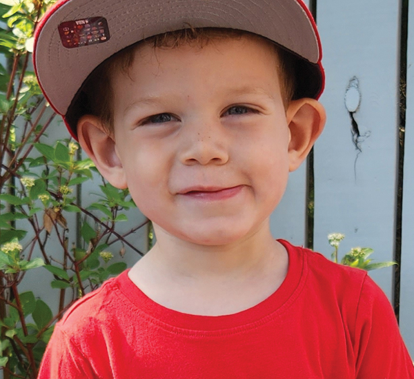 Jayden, SickKids patient