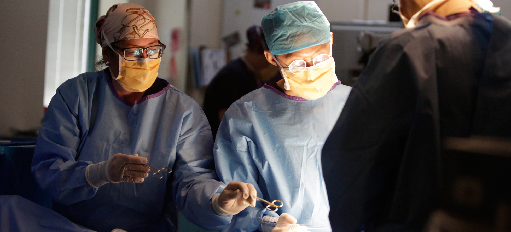 surgeons during surgery
