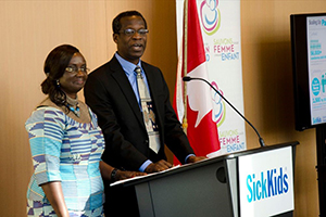 Drs. Isaac Odame and Jemima Dennis-Antwi