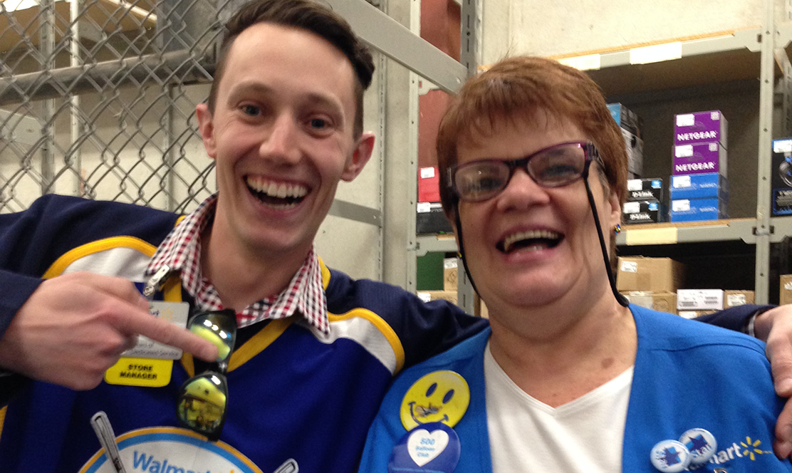 Walmart Associate Judy raises funds for SickKids