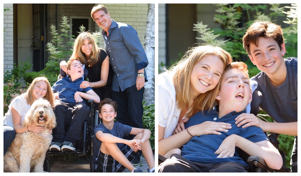 Jacob Schwartz with family