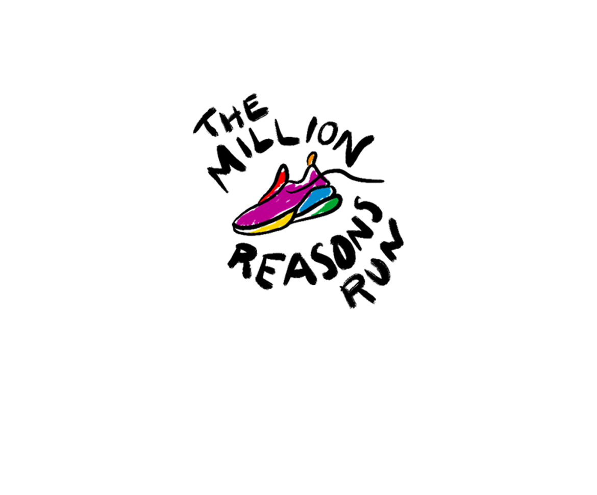 Million Reasons Run logo