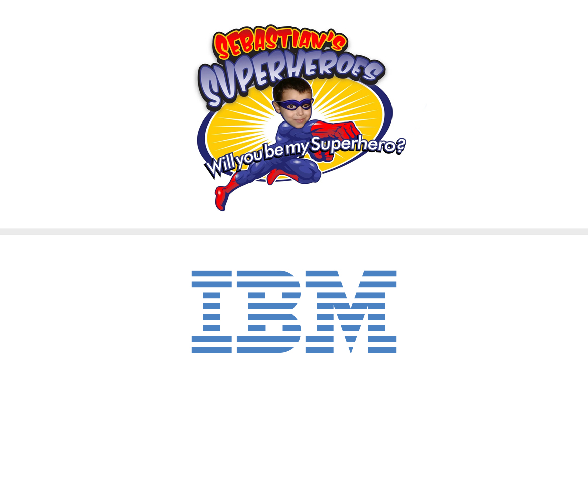 Sebastian&#39;s Superheroes IBM Logos