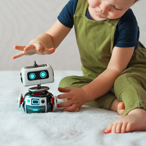 SickKids Innovators supported three concept-stage research projects, including the use of a small robot to soothe young cancer patients.