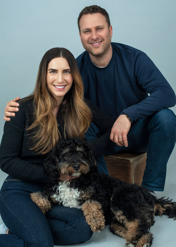 Jacqueline Prehogan and Isaac Langleben