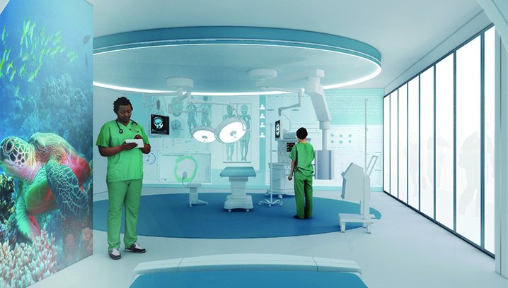 SickKids hospital rendering of OR suite