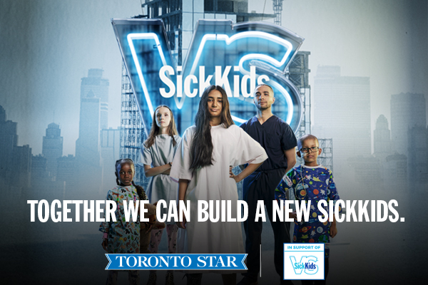 Together we can build a new SickKids